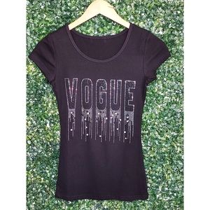 Black  Tops Vogue